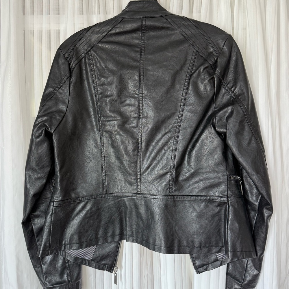Black Leather Jacket - Picture 2 of 5